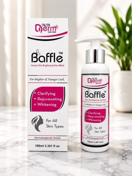Baffle Instant Skin Brightening Face Wash